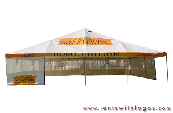 30 x 40 Standard Tent - Extreme Makeover - Home Edition