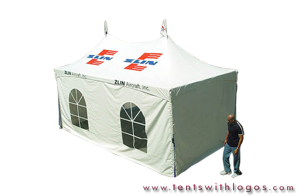 10 x 20 Double High Peak Tent - Zlin Air Craft